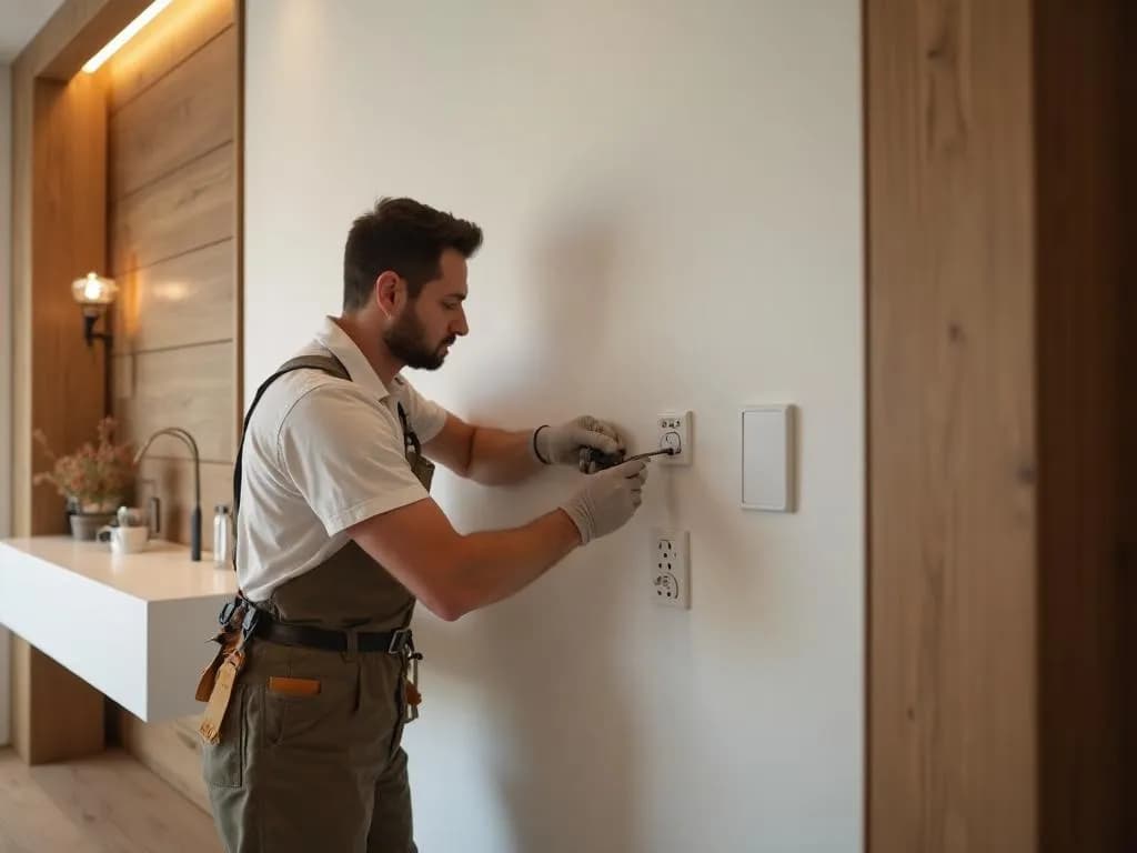 Instalace nových zásuvek
