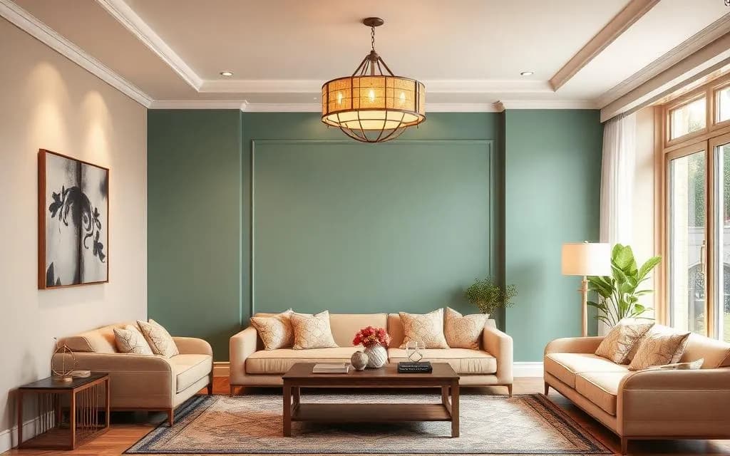 Feng shui colors in the interior