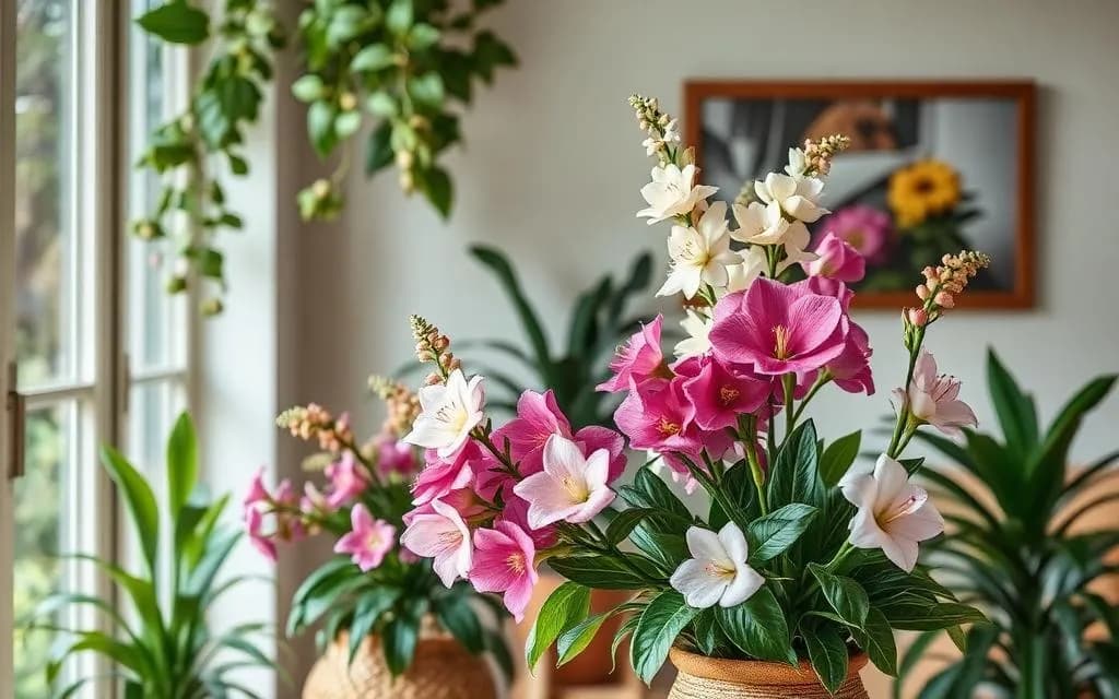 Flowers as Part of the Interior - Back to Nature