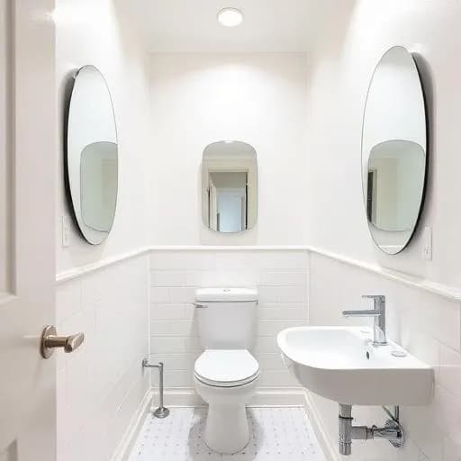 What Color Paint Makes A Small Bathroom Look Bigger?