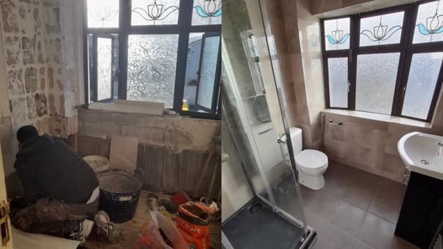 Professional bathroom renovation in birmingham project completed by Adam verified tradespeople