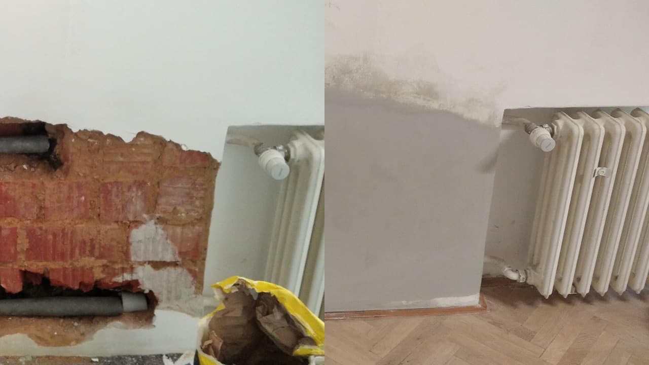 Professional wall plastering in south london project completed by Adam verified tradespeople