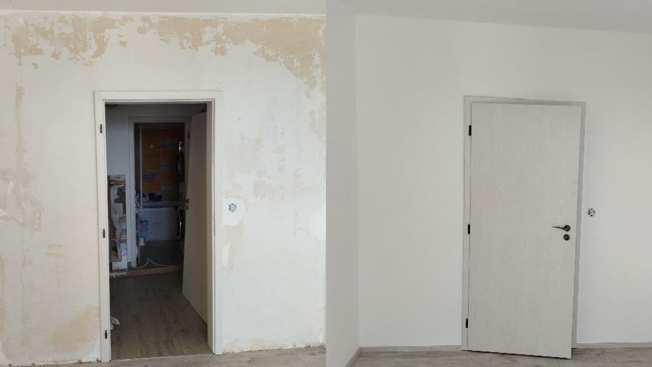 Professional výmalba ložnice project completed by Adam verified tradespeople