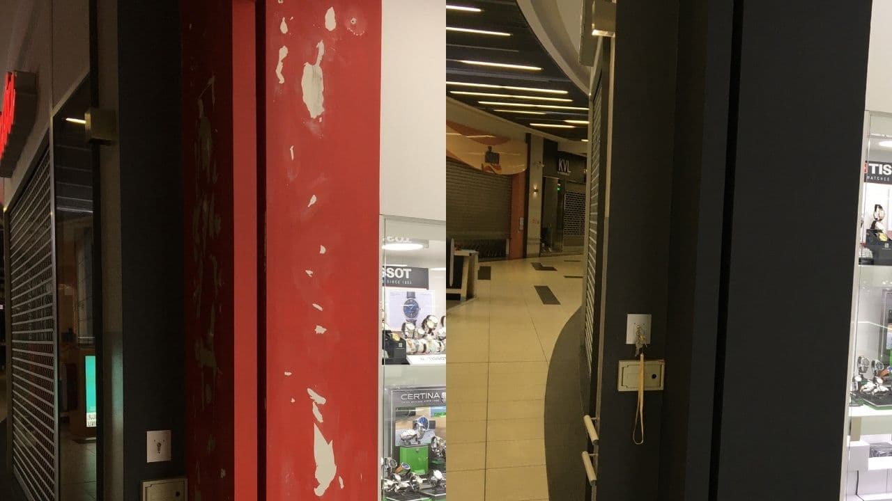 Professional výmalba vchodu v obchodním centru project completed by Adam verified tradespeople