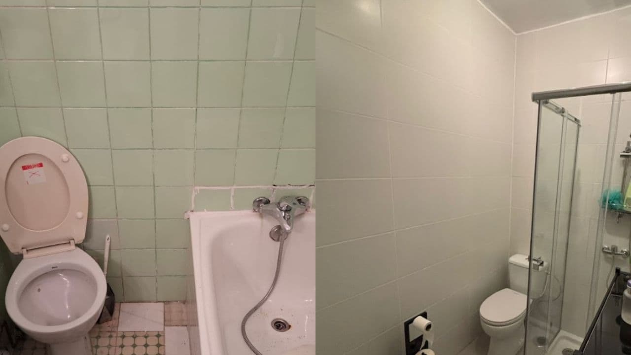 Professional rekonstrukce koupelny project completed by Adam verified tradespeople