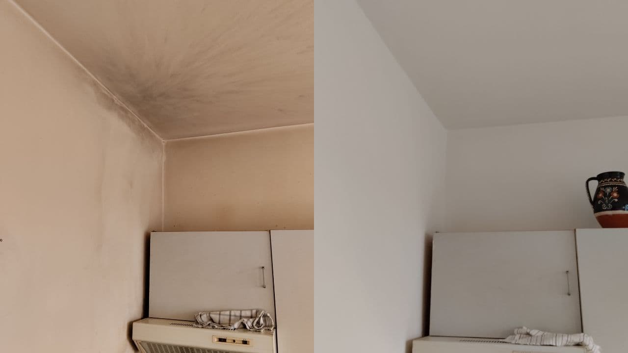 Professional renovácia zadymených stien project completed by Adam verified tradespeople