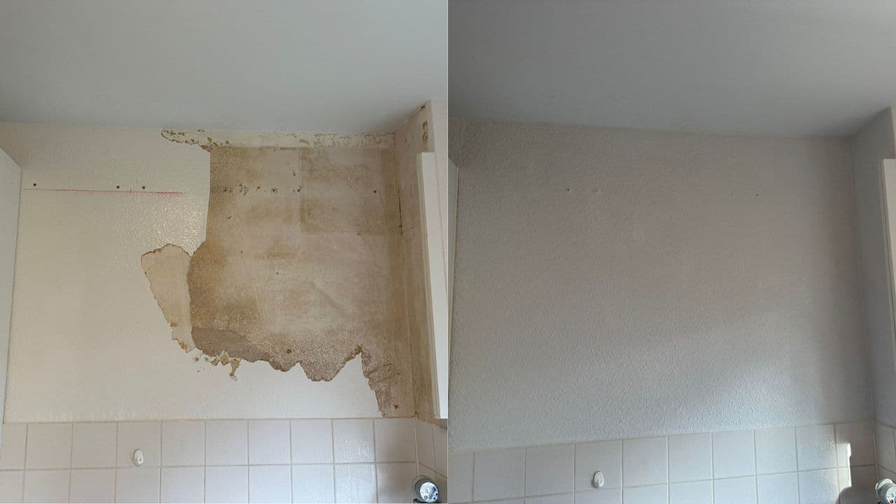 Professional oprava olupujúcej sa steny project completed by Adam verified tradespeople