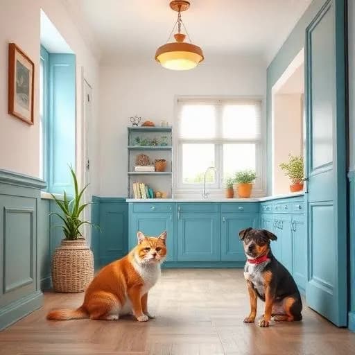 Painting for Pet Owners: Protecting Surfaces from Paws and Claw